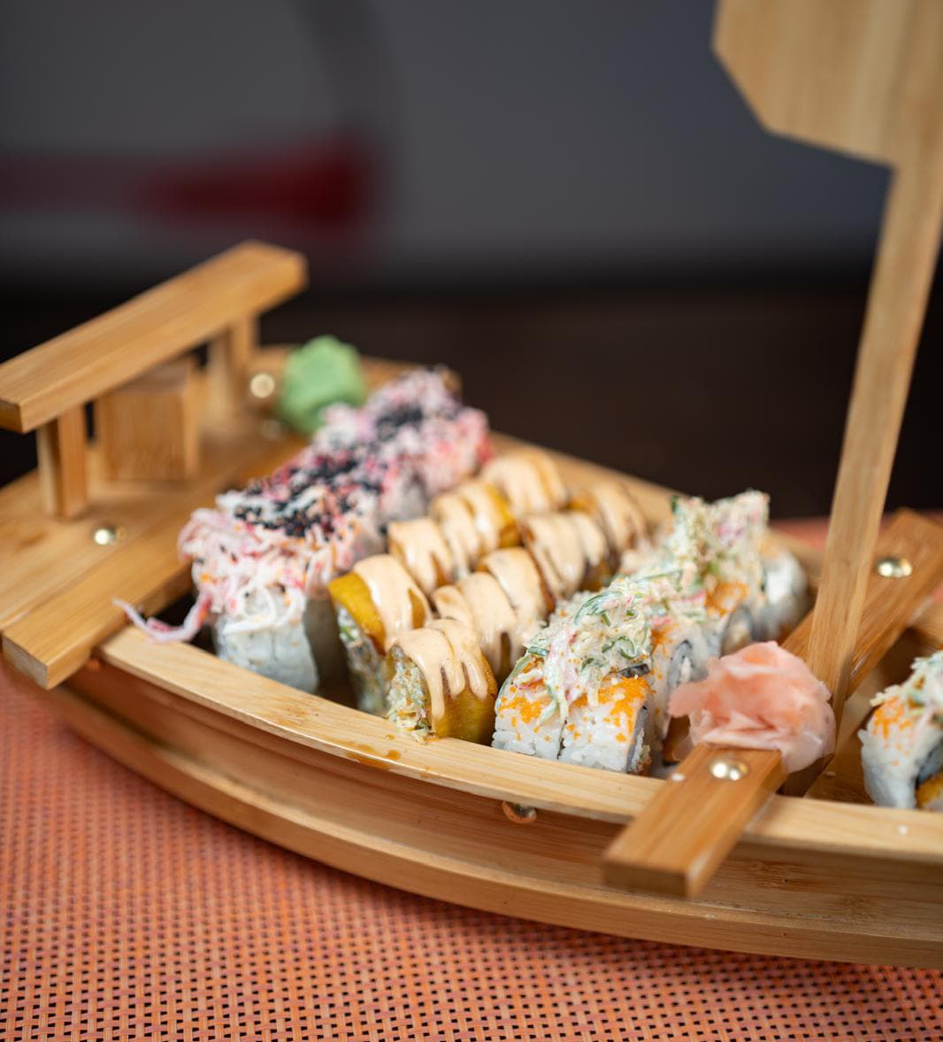 Restaurante de sushi fusión en Santiago